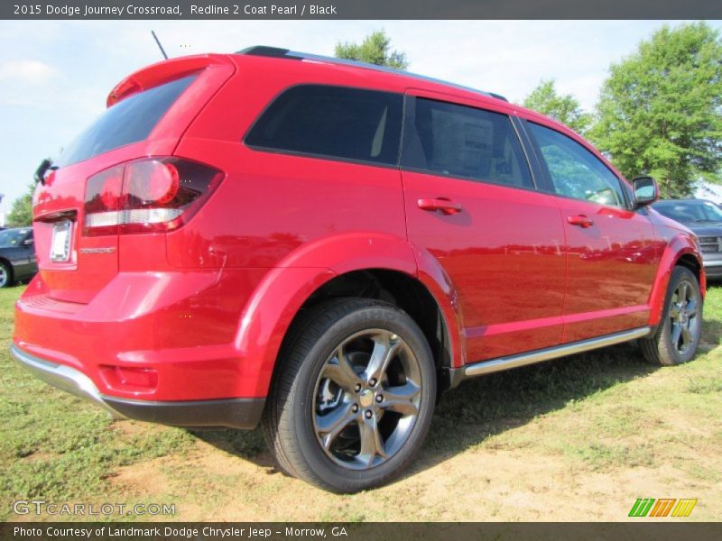 Redline 2 Coat Pearl / Black 2015 Dodge Journey Crossroad