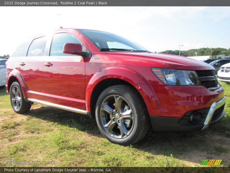 Redline 2 Coat Pearl / Black 2015 Dodge Journey Crossroad