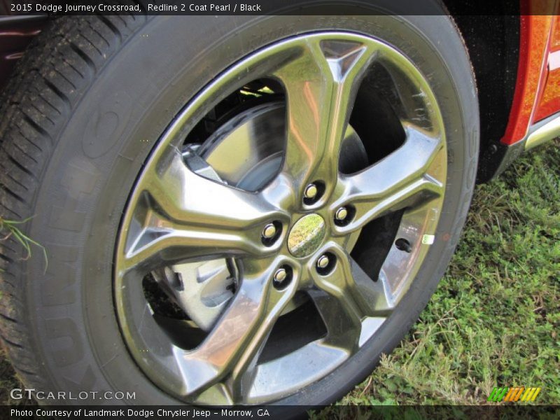 Redline 2 Coat Pearl / Black 2015 Dodge Journey Crossroad