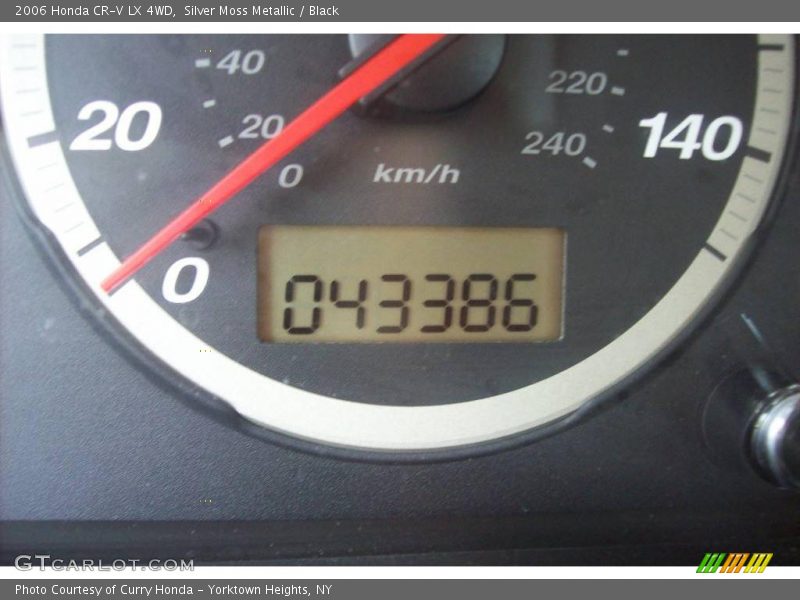 Silver Moss Metallic / Black 2006 Honda CR-V LX 4WD