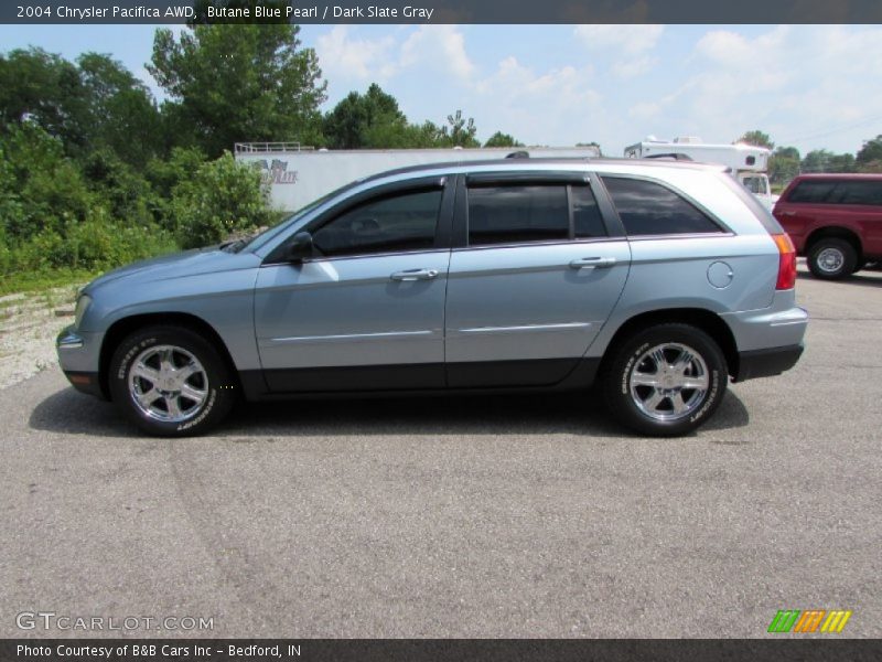 Butane Blue Pearl / Dark Slate Gray 2004 Chrysler Pacifica AWD
