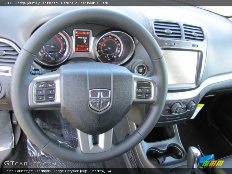 Redline 2 Coat Pearl / Black 2015 Dodge Journey Crossroad
