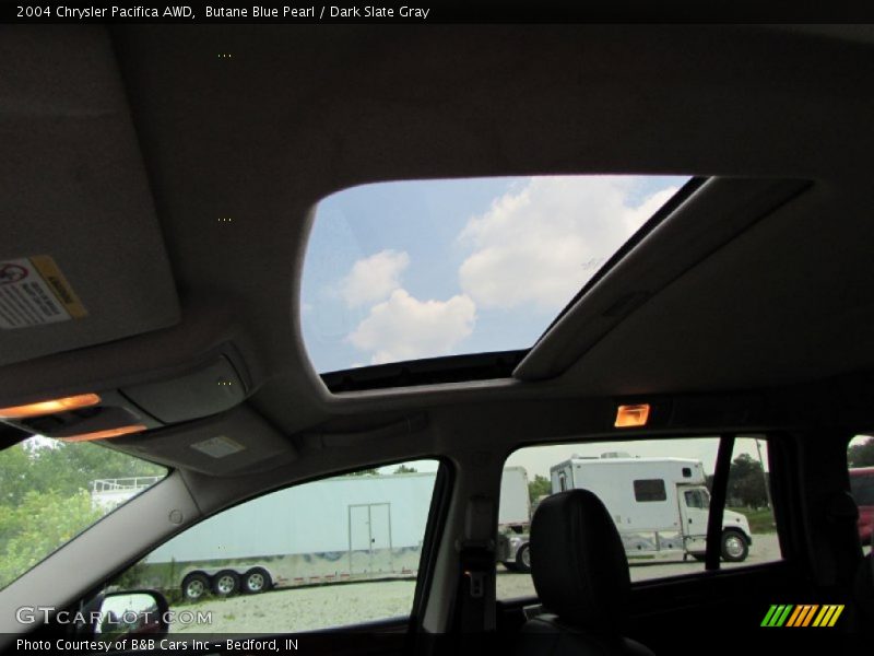 Butane Blue Pearl / Dark Slate Gray 2004 Chrysler Pacifica AWD