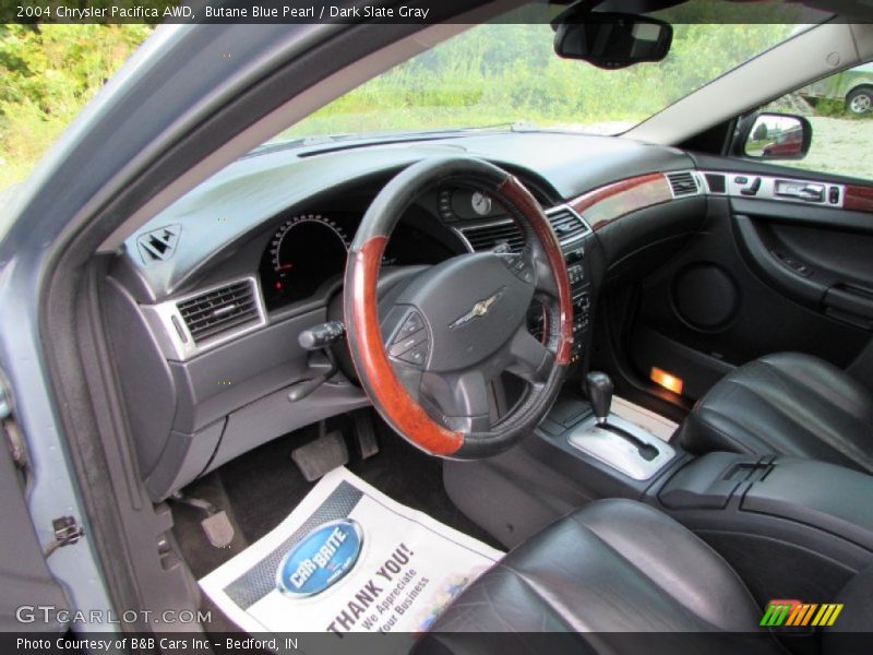 Butane Blue Pearl / Dark Slate Gray 2004 Chrysler Pacifica AWD