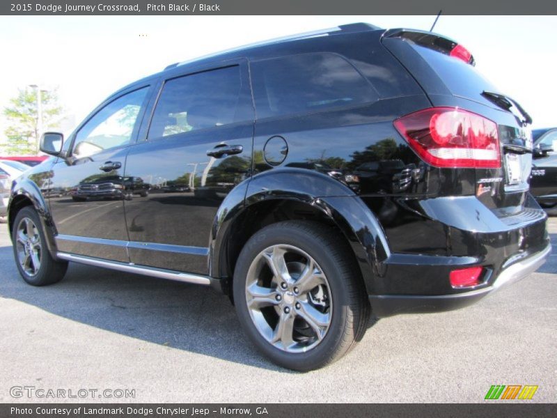 Pitch Black / Black 2015 Dodge Journey Crossroad