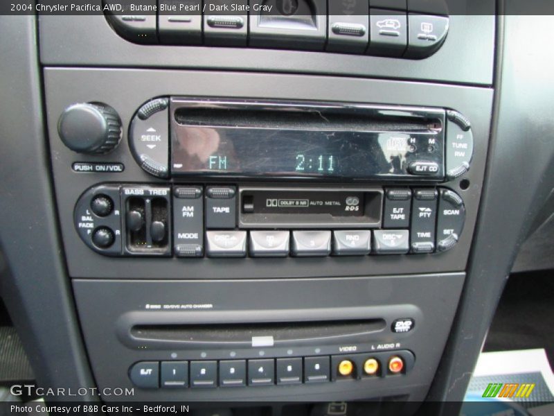 Butane Blue Pearl / Dark Slate Gray 2004 Chrysler Pacifica AWD