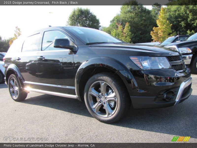 Pitch Black / Black 2015 Dodge Journey Crossroad