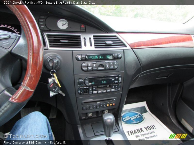 Butane Blue Pearl / Dark Slate Gray 2004 Chrysler Pacifica AWD