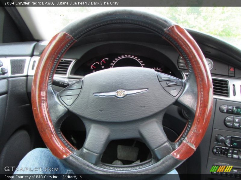 Butane Blue Pearl / Dark Slate Gray 2004 Chrysler Pacifica AWD