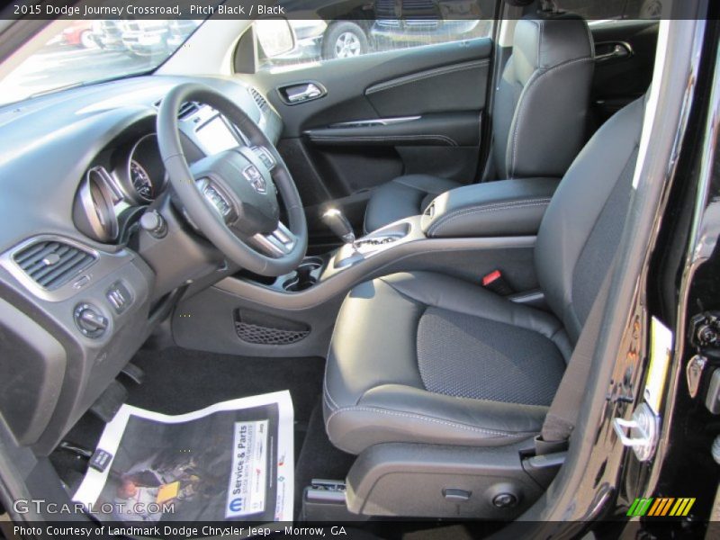 Pitch Black / Black 2015 Dodge Journey Crossroad