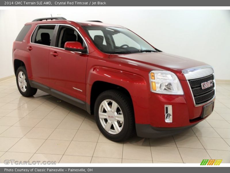 Crystal Red Tintcoat / Jet Black 2014 GMC Terrain SLE AWD