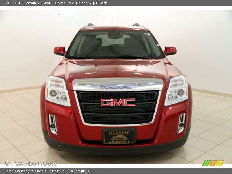 Crystal Red Tintcoat / Jet Black 2014 GMC Terrain SLE AWD