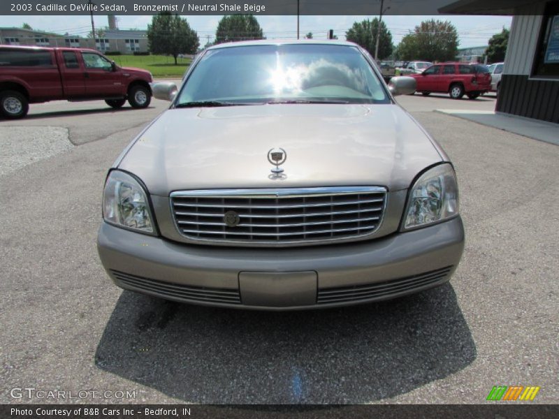 Bronzemist / Neutral Shale Beige 2003 Cadillac DeVille Sedan