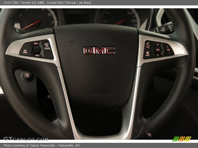 Crystal Red Tintcoat / Jet Black 2014 GMC Terrain SLE AWD