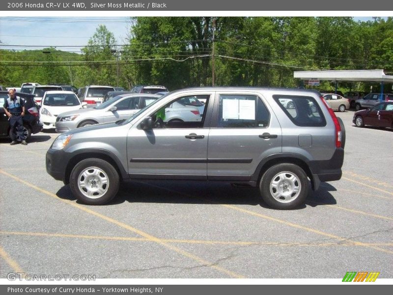 Silver Moss Metallic / Black 2006 Honda CR-V LX 4WD