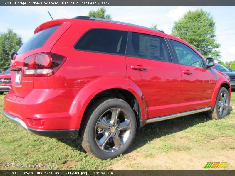 Redline 2 Coat Pearl / Black 2015 Dodge Journey Crossroad