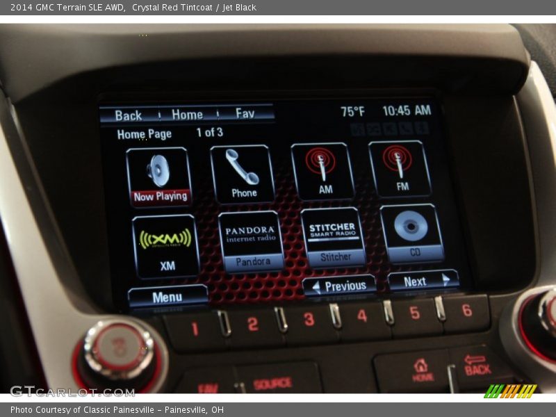 Crystal Red Tintcoat / Jet Black 2014 GMC Terrain SLE AWD