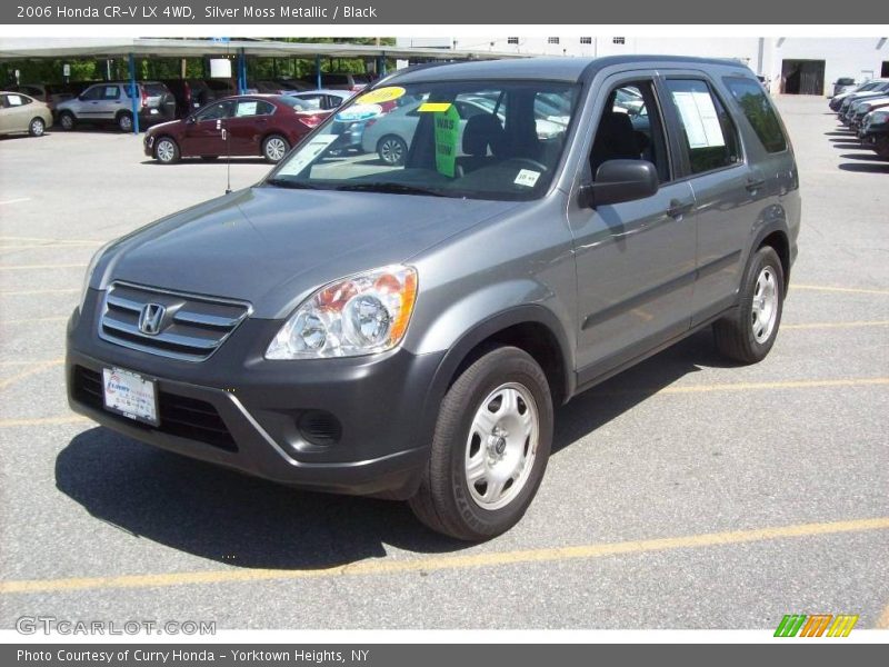 Silver Moss Metallic / Black 2006 Honda CR-V LX 4WD