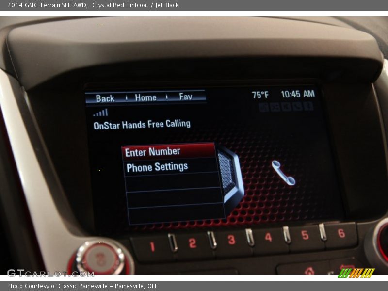 Crystal Red Tintcoat / Jet Black 2014 GMC Terrain SLE AWD