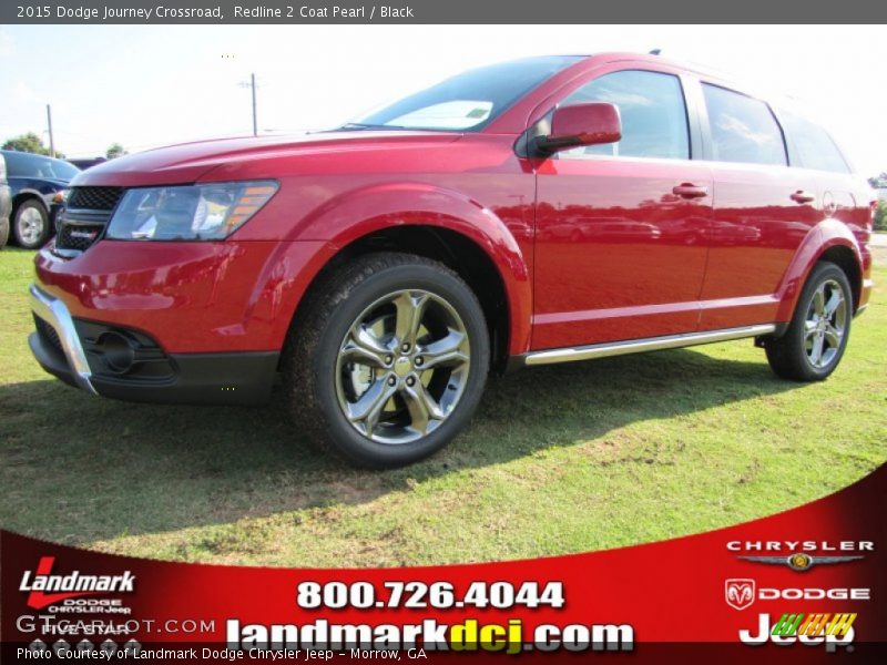 Redline 2 Coat Pearl / Black 2015 Dodge Journey Crossroad
