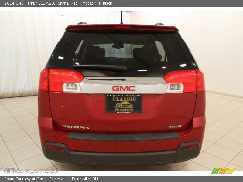 Crystal Red Tintcoat / Jet Black 2014 GMC Terrain SLE AWD
