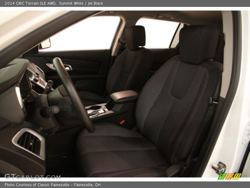 Summit White / Jet Black 2014 GMC Terrain SLE AWD