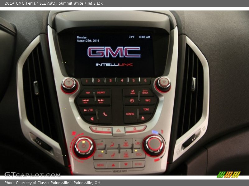 Summit White / Jet Black 2014 GMC Terrain SLE AWD