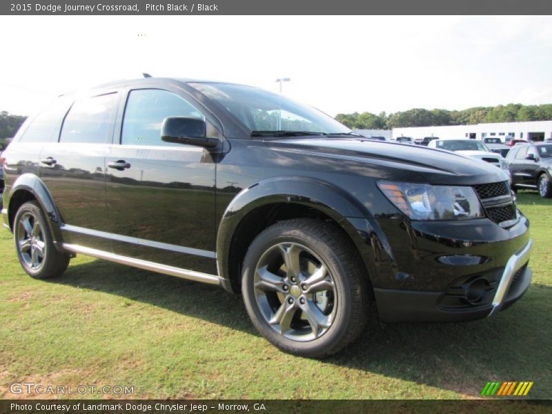 Pitch Black / Black 2015 Dodge Journey Crossroad