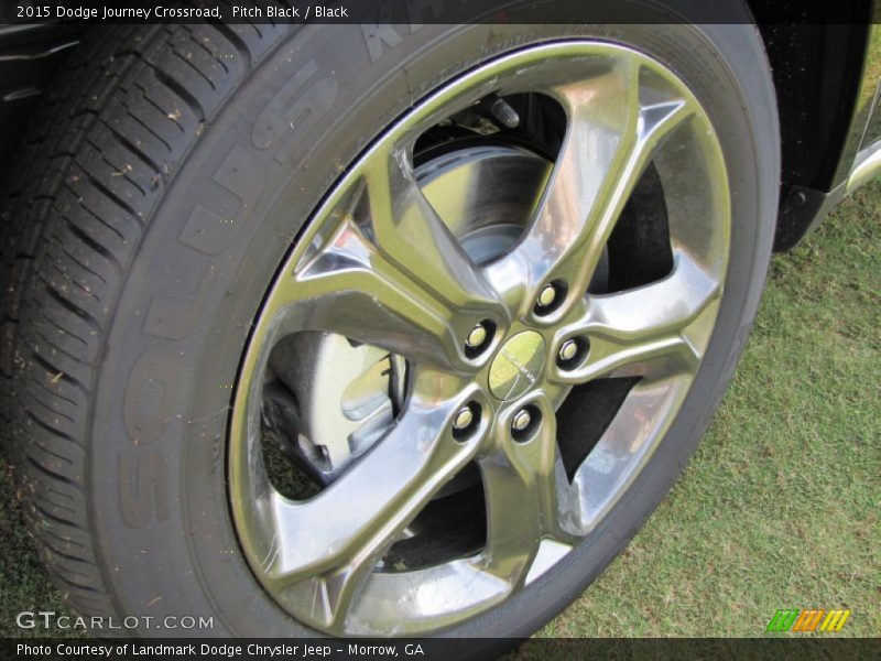 Pitch Black / Black 2015 Dodge Journey Crossroad