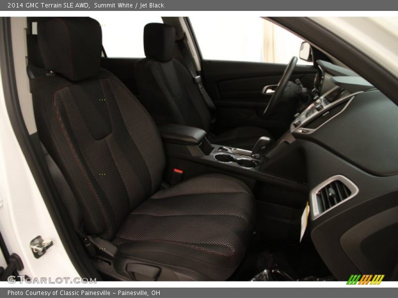Summit White / Jet Black 2014 GMC Terrain SLE AWD