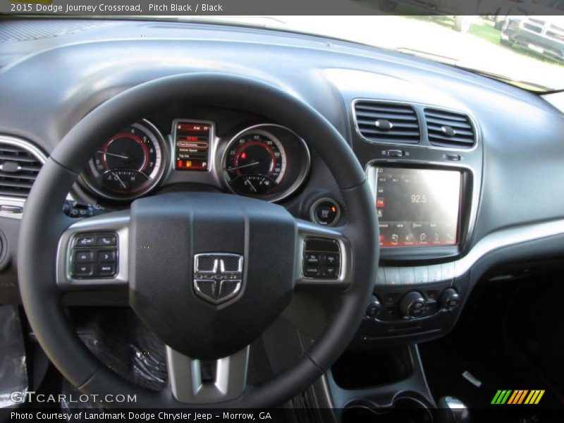 Pitch Black / Black 2015 Dodge Journey Crossroad
