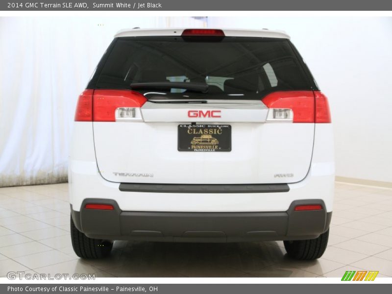 Summit White / Jet Black 2014 GMC Terrain SLE AWD