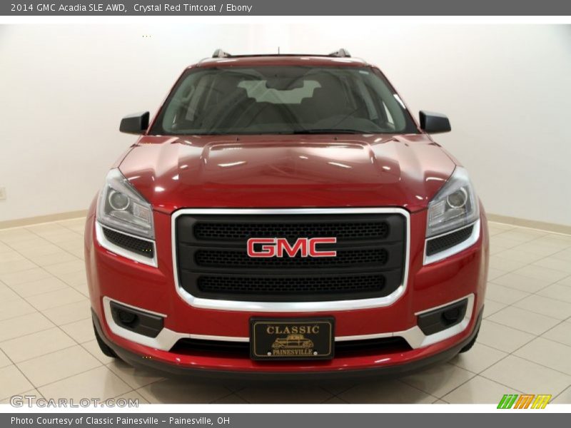 Crystal Red Tintcoat / Ebony 2014 GMC Acadia SLE AWD