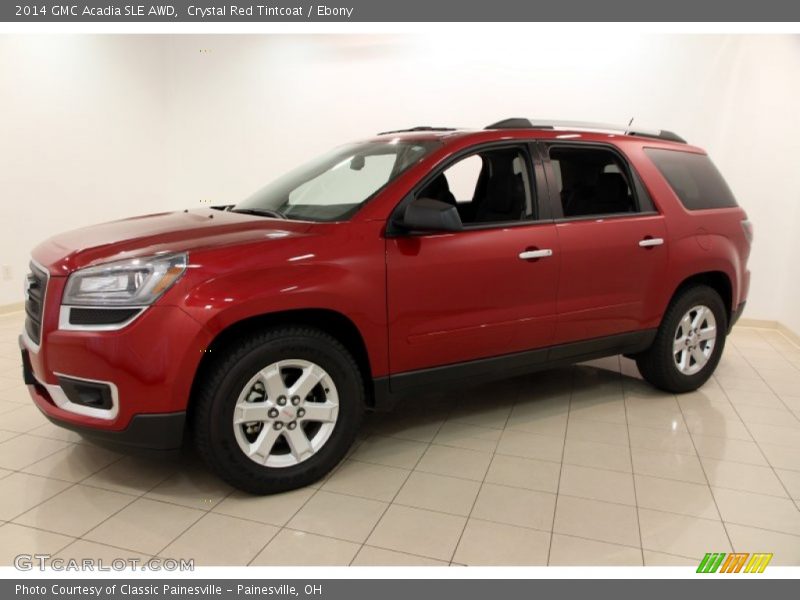 Crystal Red Tintcoat / Ebony 2014 GMC Acadia SLE AWD