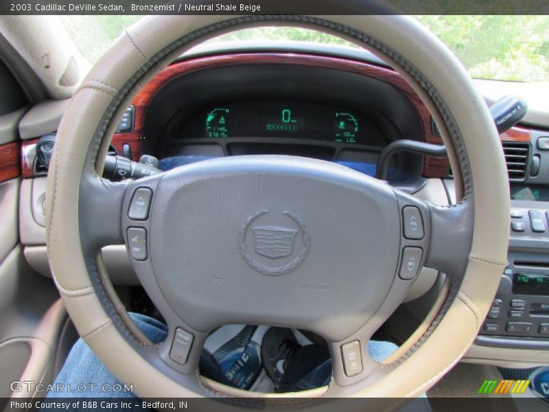 Bronzemist / Neutral Shale Beige 2003 Cadillac DeVille Sedan