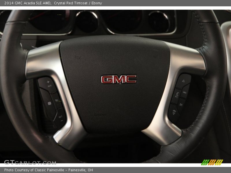 Crystal Red Tintcoat / Ebony 2014 GMC Acadia SLE AWD