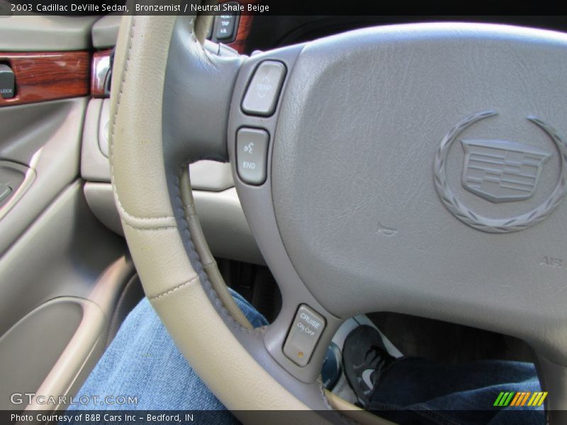 Bronzemist / Neutral Shale Beige 2003 Cadillac DeVille Sedan