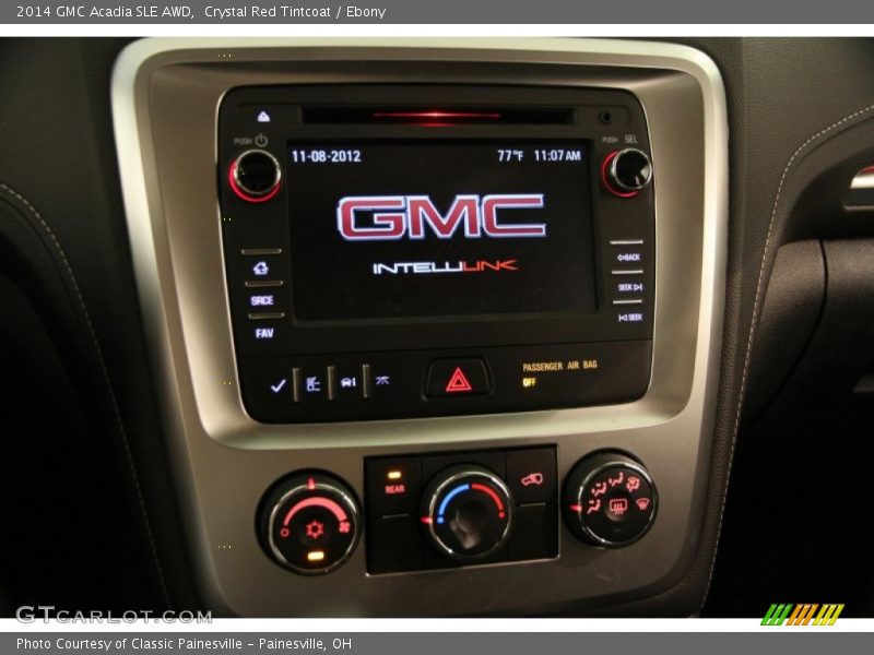 Crystal Red Tintcoat / Ebony 2014 GMC Acadia SLE AWD