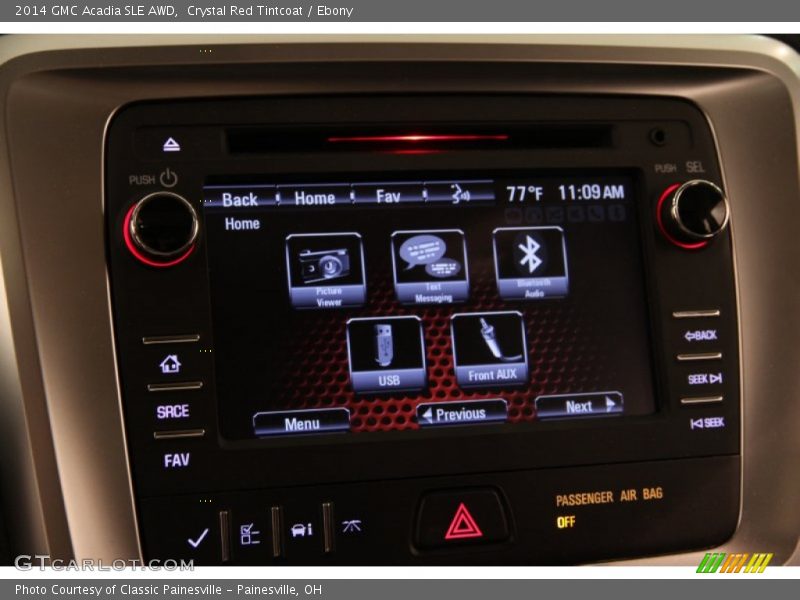 Crystal Red Tintcoat / Ebony 2014 GMC Acadia SLE AWD