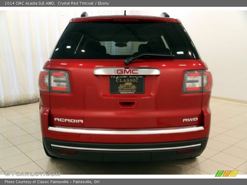 Crystal Red Tintcoat / Ebony 2014 GMC Acadia SLE AWD