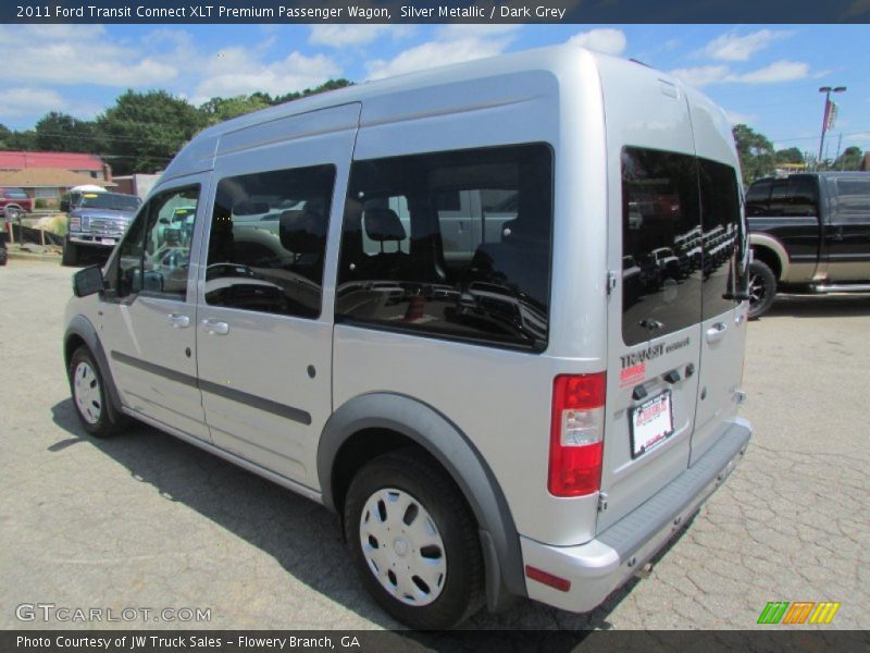 Silver Metallic / Dark Grey 2011 Ford Transit Connect XLT Premium Passenger Wagon