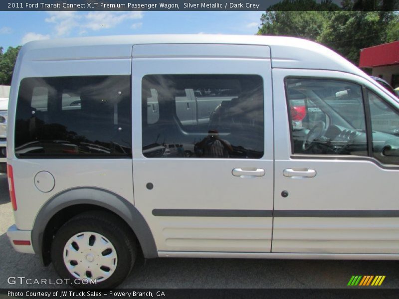Silver Metallic / Dark Grey 2011 Ford Transit Connect XLT Premium Passenger Wagon