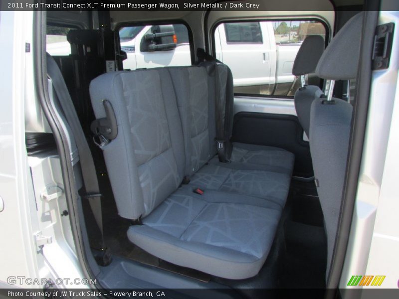 Silver Metallic / Dark Grey 2011 Ford Transit Connect XLT Premium Passenger Wagon