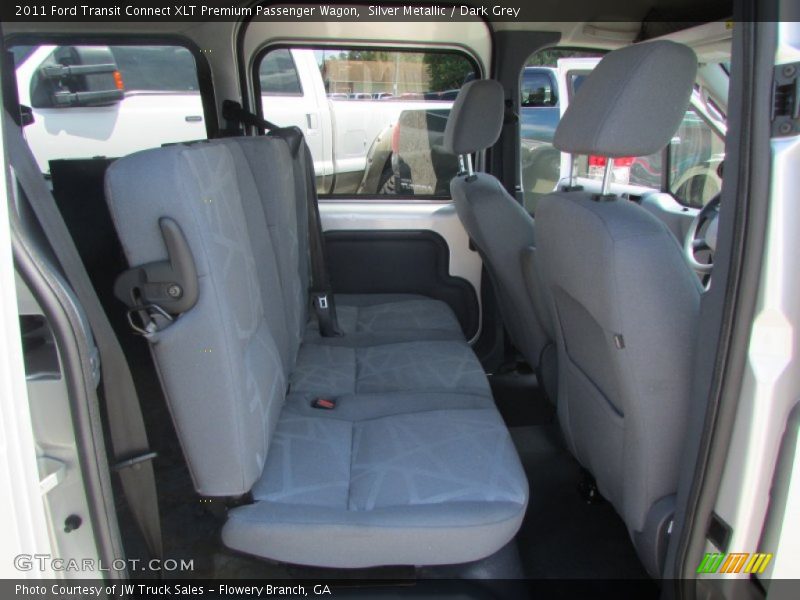 Silver Metallic / Dark Grey 2011 Ford Transit Connect XLT Premium Passenger Wagon