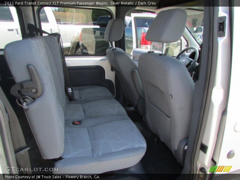 Silver Metallic / Dark Grey 2011 Ford Transit Connect XLT Premium Passenger Wagon