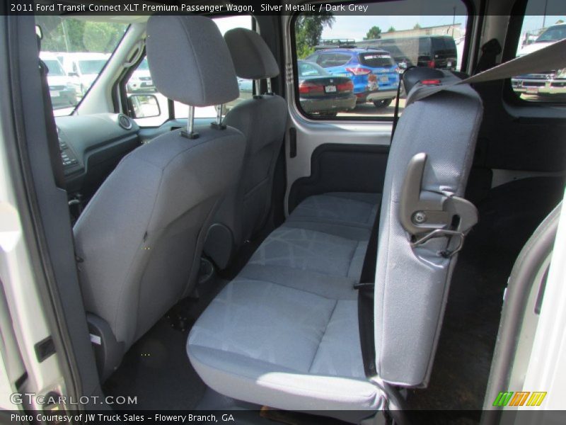 Silver Metallic / Dark Grey 2011 Ford Transit Connect XLT Premium Passenger Wagon