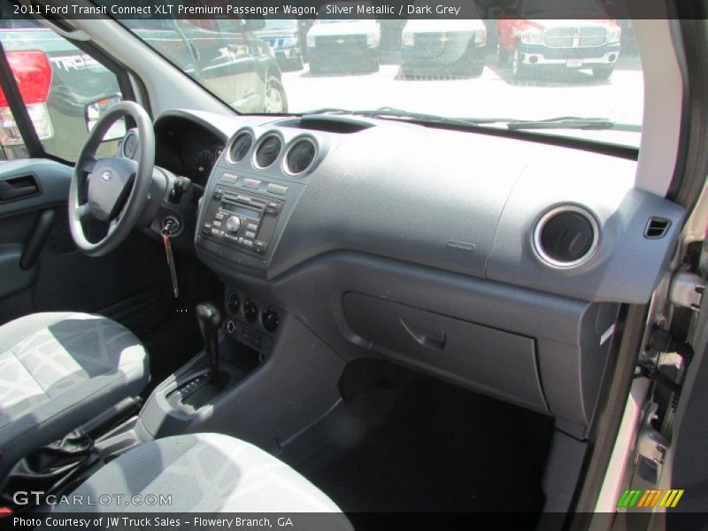 Silver Metallic / Dark Grey 2011 Ford Transit Connect XLT Premium Passenger Wagon