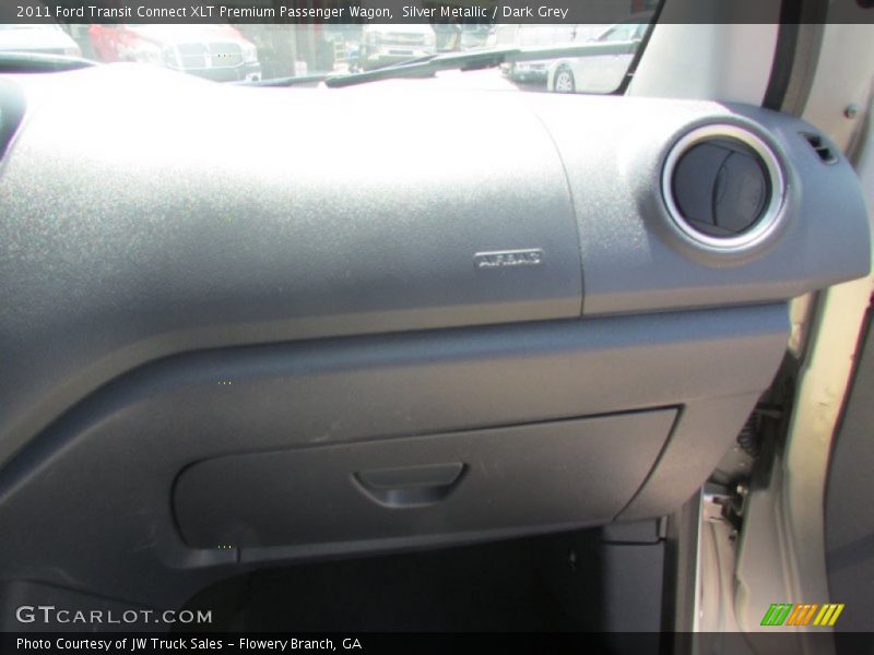 Silver Metallic / Dark Grey 2011 Ford Transit Connect XLT Premium Passenger Wagon