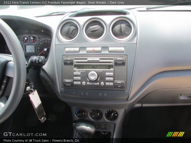 Silver Metallic / Dark Grey 2011 Ford Transit Connect XLT Premium Passenger Wagon