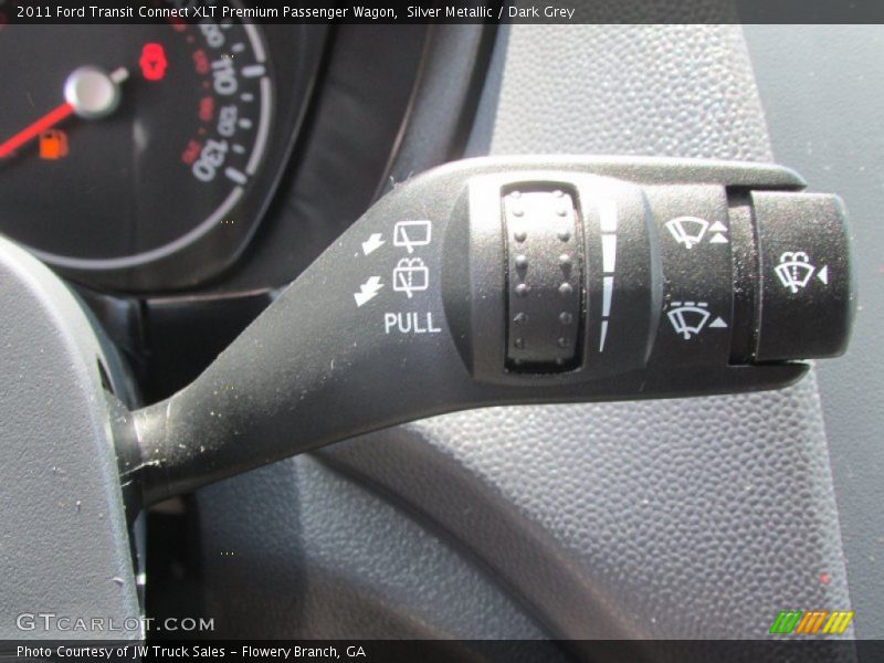 Silver Metallic / Dark Grey 2011 Ford Transit Connect XLT Premium Passenger Wagon